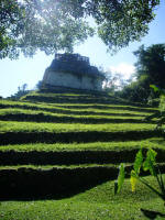Mayan ruins at Palenque 